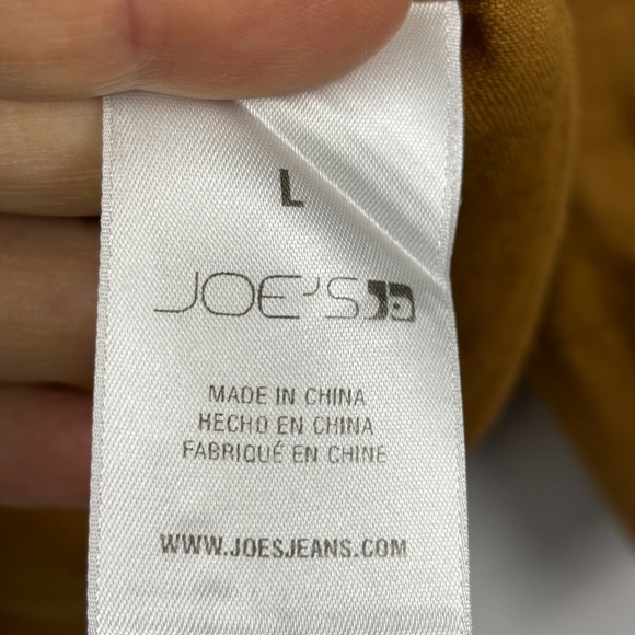 Joe's Jeans Men's Long sleeve 100% Linen Button Down Shirt Sz L Preppy Classic - Picture 5 of 10